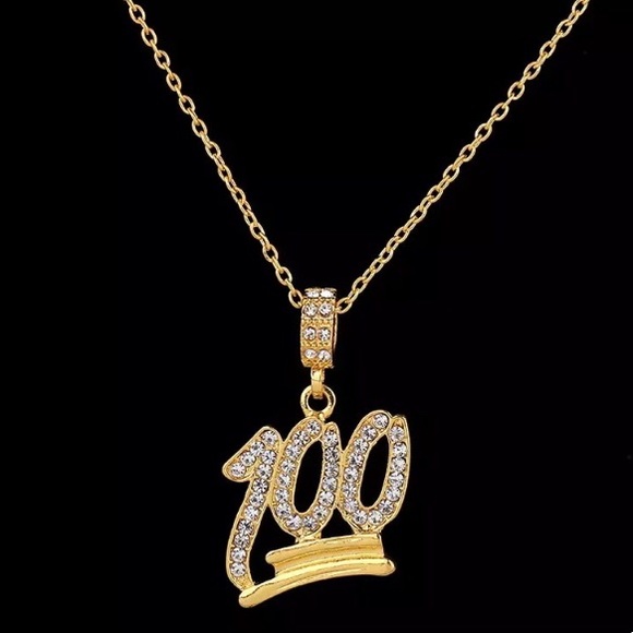 💯 100 Emoji Gold Chain 💯 - Picture 4 of 5